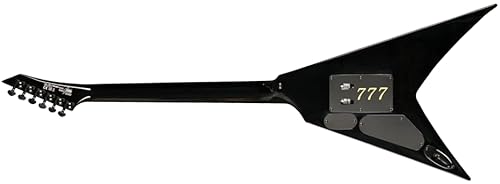 Washburn Parallaxe 6 String Electric Guitar, Right, Black,Rose,Yellow (Pxv-Ms260Frk-D) #TOP3