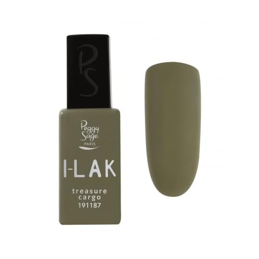 Peggy Sage - Vernis semi-permanent I-LAK soak off gel polish treasure cargo - 11ml