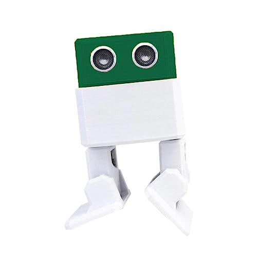Image of OTTO Interactive DIY Robot for Kids - 3D Printed DIY Robot compatible with Aduino (full DIY Kit) (Parts Parts Only) (Dark Green)