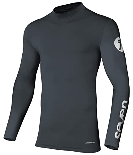 Seven Zero Compression Jersey (Charcoal, Large)