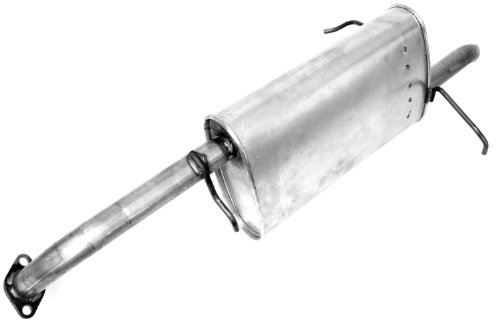 Image of Walker Quiet-Flow SS 54664 Direct Fit Exhaust Muffler Assembly 1.75 inch Inlet (OD) 1.75 inch Outlet (OD) for Suzuki Forenza