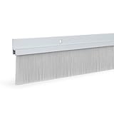 Photo Gallery tmh - spazzola per porta, 3,5 cm, in alluminio, lunghezza 142,2 cm Photo Gallery tmh - spazzola per porta, 3,5 cm, in alluminio, lunghezza 142,2 cm