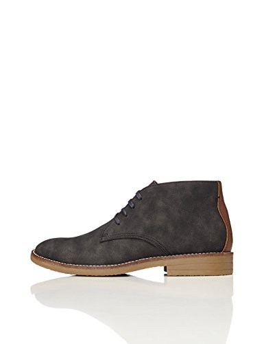 Find. Heavy Rand - Stivali Chukka Uomo, Grigio