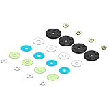 MIP Bypass1 Pistons 6-Hole Set 16mm TLR 1/8 MIP19030 Electric Car/Truck Option Parts