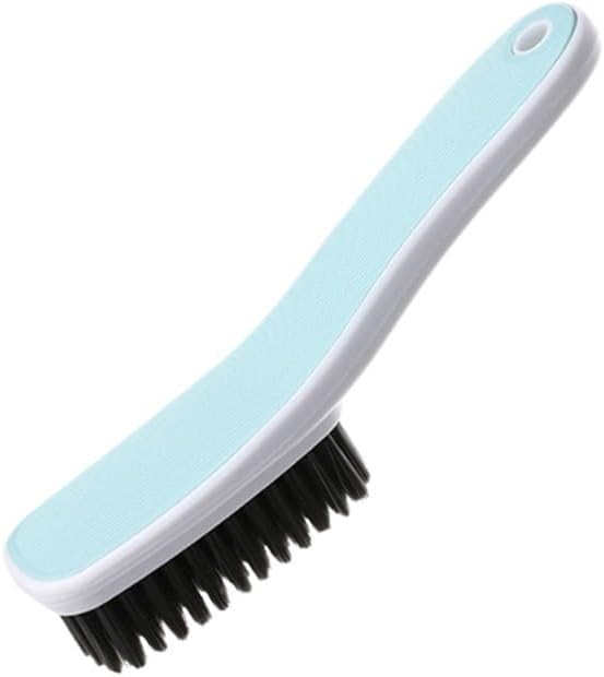 Shoe Cleaning Gadget Home Soft Bristled Brush that Doesn't Damage Shoes Long Handle Multi Functional(Blue)