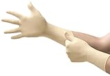 AccuTech Ansell 91-225 Latex-Handschuhe, Chemikalien- und Flüssigkeitsschutz, Größe 7.5 (10 Paar)