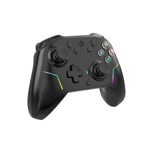 Image of Cosmic Byte Starforge Tri-Mode Controller | Optical Triggers with Trigger Locks | TMR Replaceable Joysticks | Impulse Trigger Feedback | HD Voice Coil Vibration | Macro Back Buttons | RGB & Tri-Mode Connectivity