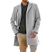 SOOUICKER Mantel Herren Winter Elegant Wintermantel Wolle Trenchcoat Kurz Wollmantel Slim Fit Kurzmantel Übergang Übergangsjacke Business Modern Peacoat Jacke