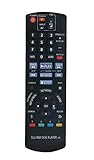 N2QAYB000575 Replaced Remote Control Compatible with Panasonic Full HD 3D Blu-ray Player DMP-BD75 DMP-BD755 DMP-MST60 DMP-MS10 DMP-BDT210 DMP-BDT110 DMP-BDT215 DMP-BDT310 DMP-BD75P N2QAYB000574 IR6