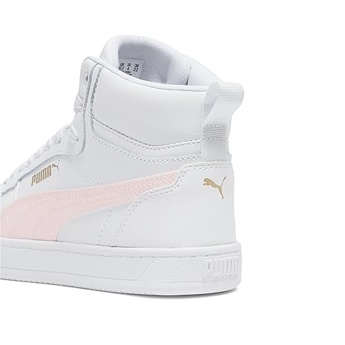 PUMA Kids Girls Caven 2.0 Mid Sparkle Jr Lace Up Sneakers Shoes - White3