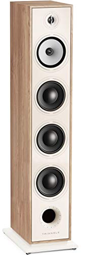 Triangle - Enceinte Colonne Hi-FI BOREA BR09 - Puissance Admissible 170W - Rendement 92 DB/W/m – Haut-parleurs 16 cm – Polyvalente Musique et Home-Cinéma...