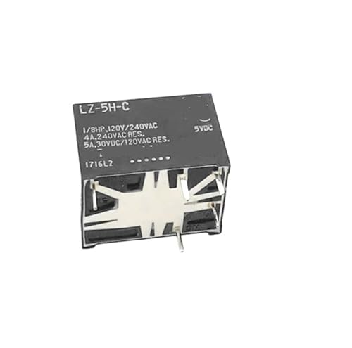 Relé LZ-5H-C 5VDC de 5 pines para circuitos electrónicos mini