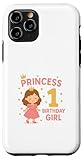 Prinzessin 1 Geburtstag Mädchen Hülle für iPhone 11 Pro