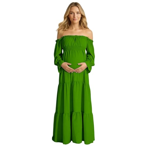 Robe grossesse été chic légère et ample, vêtement maternité maxi fluide style bohème