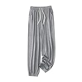 Bas de pyjama pour adolescentes, pantalon de pyjama pour femme avec poches, pantalon de pyjama en polaire pour femme, legging thermique doublé en polaire, pantalon de marche chaud pour femme, pyjama moelleux pour femme, pantalon de détente moelleux