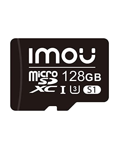 Imou 128GB Micro SD Card-Class 10 High Speed TF Flash Memory Card, Micro SD SDXC Card, Up to 100MB/s, UHS-I U1