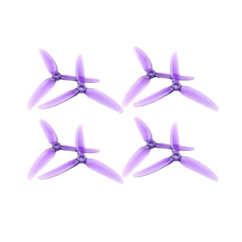 ���j�o�[�T���h���[���v���y�� 5X4.3X3V2S 5043 V2 CW CCW RC FPV 5.1�C���`�p(4Pairs Purple)