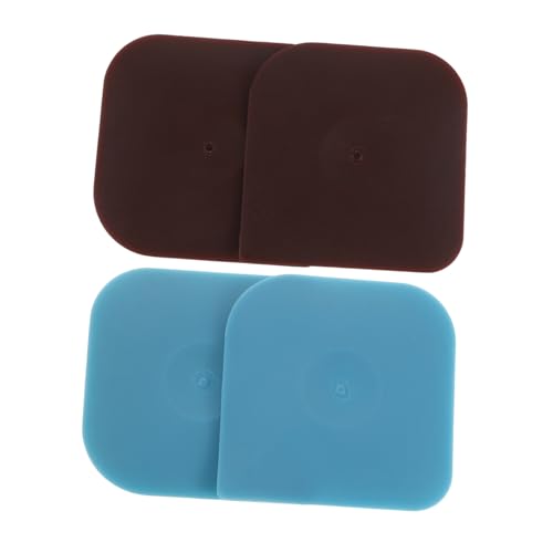 BAZEITFLOW 4pezzi Spazzolone in Nylon per Pentole da Raschietto per Pentole AntiGraffio Pulizia Delicata per Piatti e Padelle in Ghisa Utensile da Multifunzionale