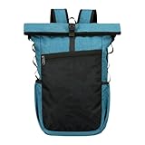 NEFLUM Mochila De Senderismo Impermeable,Mochila De Tela Oxford | Mochila plegable de tela Oxford - Mochila de moda con múltiples bolsillos para viajes al aire libre, camping, senderismo
