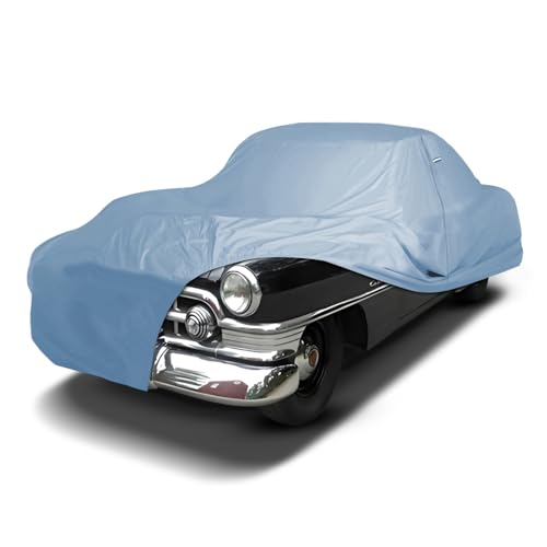 Image of iCarCover Premium Car Cover for 1948-1953 Cadillac Series 61, 62 Heavy Duty Waterproof All-Weather Automobiles Custom Fit Indoor Outdoor UV Snow Protection Covers with Straps and Bag
