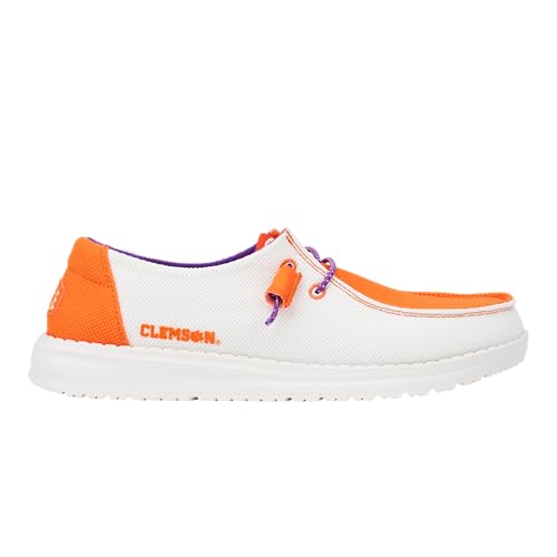 Image of HEYDUDE Women's Wendy NCAA | Women's Shoes | Women's Slip-on Loafers | Comfortable & Light-Weight