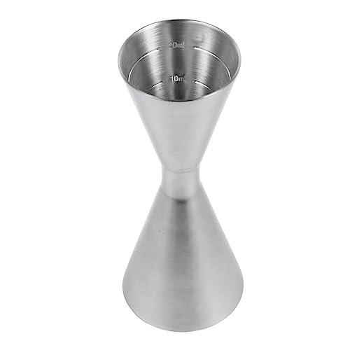 BEBEMOKO 1 Pieza Jigger Doble Inoxidable Cócteles Medidor de Taza de Vino Multi Funcional Accesorio para Bar y Fiesta Casa