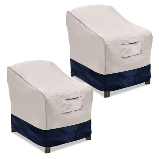 Vailge Heavy Duty Patio Chair Covers Pack