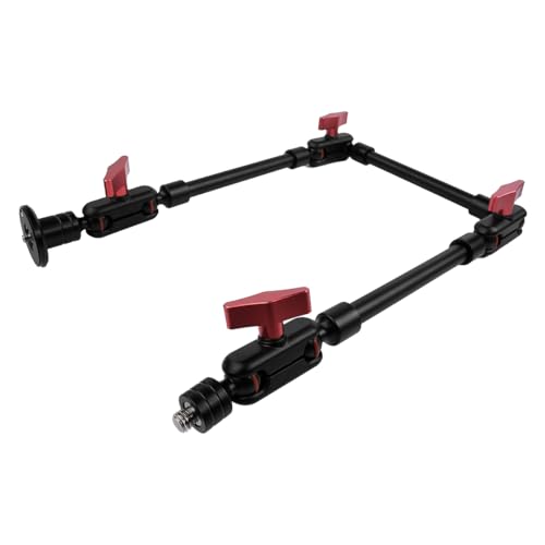 Ieron Braccio Magico Universale, Braccio Magico da 31 Pollici, Braccio di Frizione Magico Regolabile, Braccio Magico per Supporto per Fotocamera con Vite filettata da 1/4 di Pollice a 3/8 di Pollice