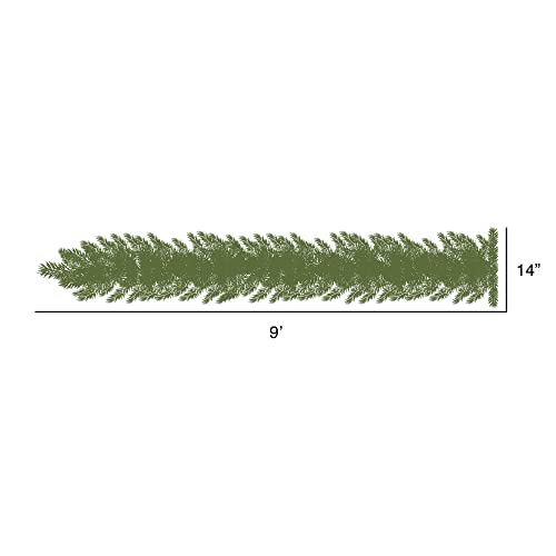 Vickerman-9-Cashmere-Pine-Artificial-Christmas-Garland-Unlit-IndoorOutdoor-Christmas-Garland-Seasonal-Home-Decor-Garland-for-Mantel-or-Staircase Vickerman 9 Cashmere Pine Artificial Christmas Garland Unlit IndoorOutdoor Christmas Garland Seasonal Home Decor Garland for Mantel or Staircase
