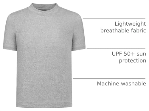 Image of QBK 2T to Youth Neon Shirt Kids UPF 50+ Dry Fit Athletic Short Sleeve Rash Guard T Shirts for Boys Girls Sports Undershirt