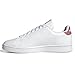 adidas Women's Advantage Sneaker, White/White/Pink Strata, 7.5