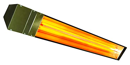 TPI Corporation, OCH2-55-240V, Fostoria, OCH2 Quartz Tube Electric Indoor/Outdoor Infrared Heater, 55in lg. Steel, 240 Volts, 4000-Watts