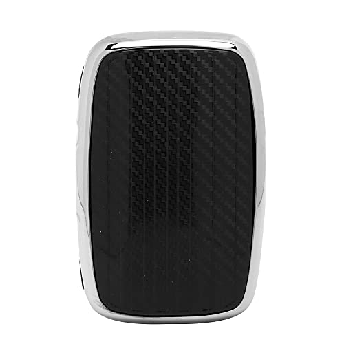 Capa de chave inteligente, caixa de fibra de carbono para proteção de caixa de carro, porta-chaves d