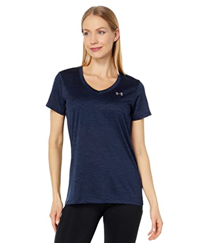 Image of Under Armour Womens Tech V-Neck Twist Short-Sleeve T-Shirt