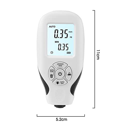 Calibrador de Grosor HW-300 Blanco 110MMx52MMx25MM miniatura 5