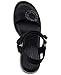 KARL LAGERFELD PARIS womens footwear sandal,Black,7.5