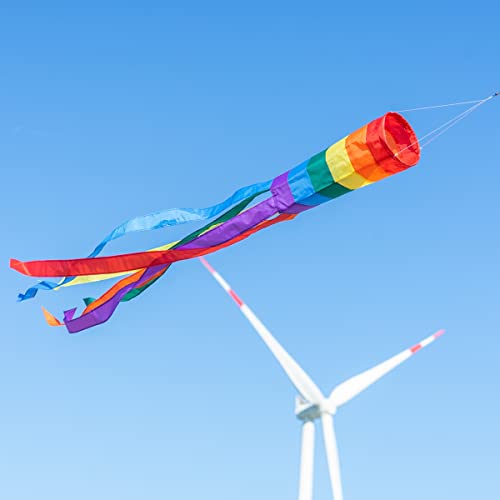 Windsack Cim 150 Rainbow – UV-beständig und wetterfest – Durchmesser 16 cm