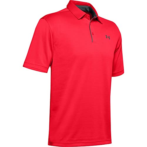 Image of Under Armour Men's Polyester Solid Tech Polo | T-Shirt | 1290140-001