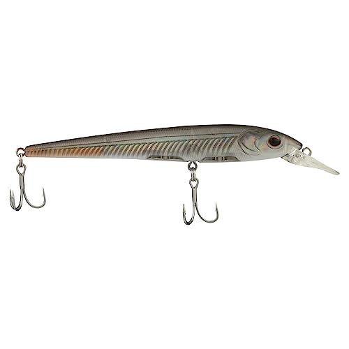 Berkley Hit Stick Saltwater Fishing Lure, Mangrove Minnow, 95, 3.75in | 9.5 cm, Authentic Balsa-Like Action, Equipped with Sharp Fusion19 Hook