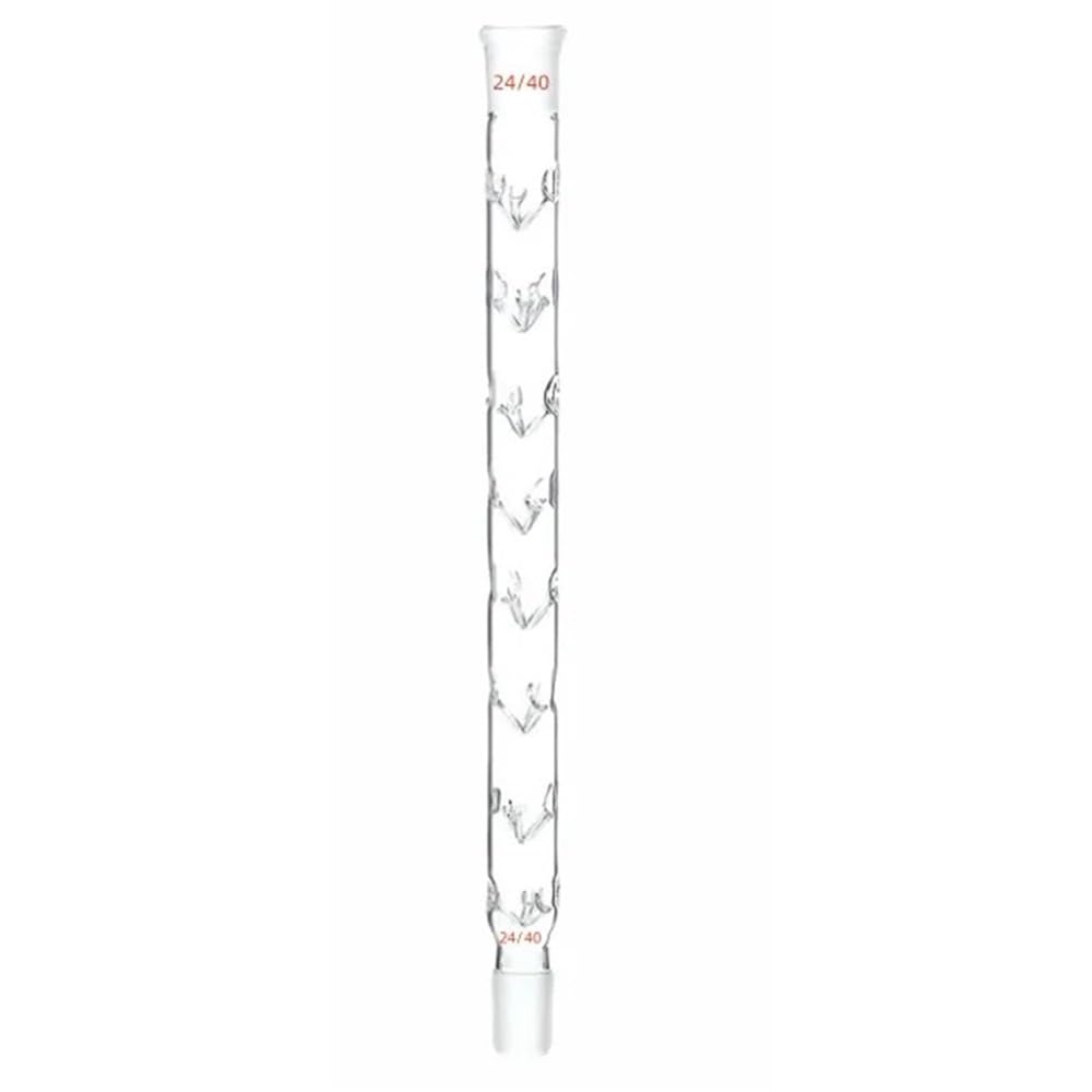 Attrezzature e forniture di laboratorio Martello a colonna Vigreux a forma di spina Lunghezza 400 mm Calibro 24/40