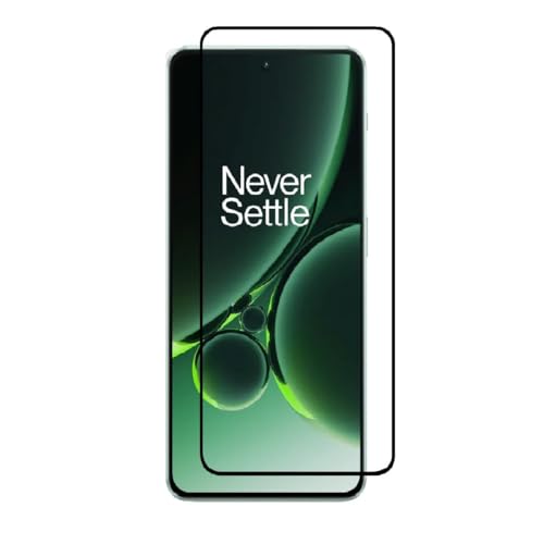 Image of DD SON Military-Grade Gorilla Tempered Glass for OnePlus Nord CE4 (Black) 9H Hardness, Edge-to-Edge Full Coverage, Anti-Scratch, Bubble-Free, Ultra Clear HD Glass, Oleophobic Coating, Face ID Compatible