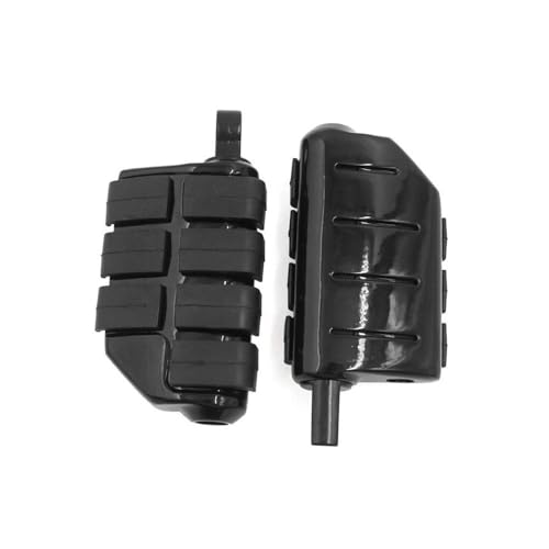 Repose-pieds noirs 1.25 po pour autoroute avec support de montage barre moteur moto Touring Dyna