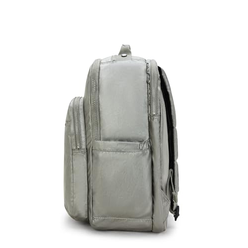 Image of Kipling Women's Seoul Extra Large 17 inch Laptop Backpack, Durable, Roomy with Padded Shoulder Straps, Built-In Protective Sleeve