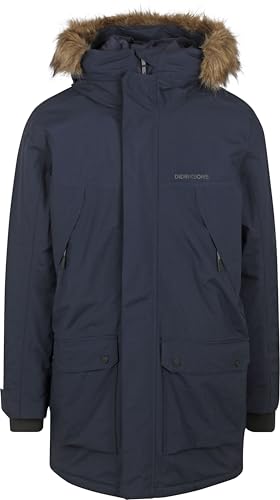 Didriksons Rick Parka Men's Winter Jacket – XL, navy
