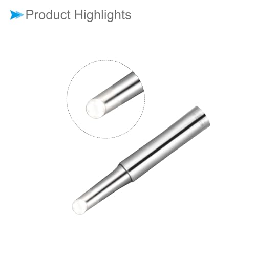 Image of Soldering Iron Tips, 4x6.5mm 900M-T-4C, Solder Tips Fine Soldering Gun Replacement Solder Welding - (Applications: for Soldering Irons Soldering Station), 10 Pieces