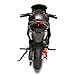 49cc 4-Stroke Pocket Bike,Mini Gas Motorbike,Off Road Trail Bike Dual Headlights Rubber Handlebar 1.8L Gas Tank Motorcycle Strong Power 200kg Mini Bike Motorcycle USA Warehouse (Black Plus)