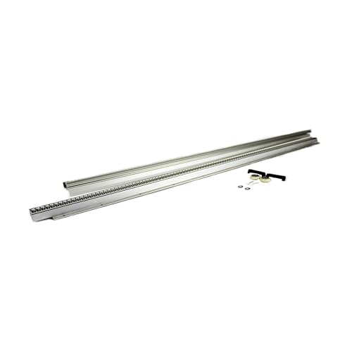 Lippert In-Wall Replacement Dual Rack Repair Kit for RV Slide-Out Systems with Hook Racks, V-Rollers, Retainers, Rivets, Rack Shoes, Wear Pads, Plugs, Sealing Foam, Fixed Side, Clear - 366154
