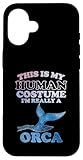 Photo Gallery orca umorismo questo è il mio costume umano halloween orca custodia per iphone 16 Photo Gallery orca umorismo questo è il mio costume umano halloween orca custodia per iphone 16