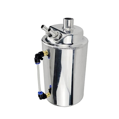 Amazon.co.jp: オイルキャッチタンク 2L 2リットルのアルミニウム磨