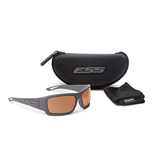 ESS Sunglasses Credence Gray Frame Mirrored Copper Lens EE9015-02 Military2